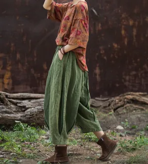 2024 Spring Casual Linen Pants Odor Control Technology