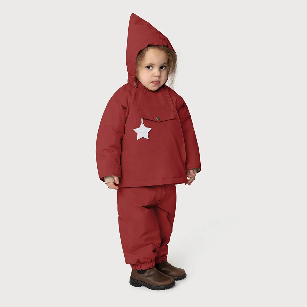 >MINI A TURE Kids WANG Winter Jacket - Red Merlot Kid's size