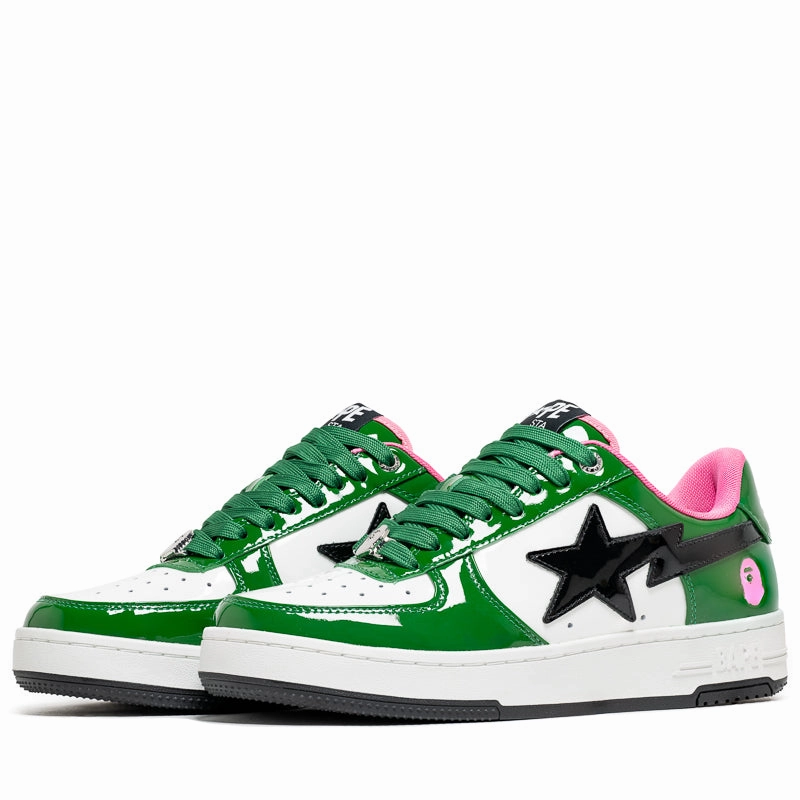 A Bathing Ape Bape Sta #1 M2 - Green Timeless Walking Shoes