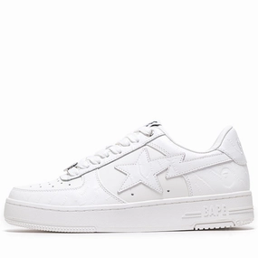 A Bathing Ape Bape Sta #3 - White Casual Style light texture