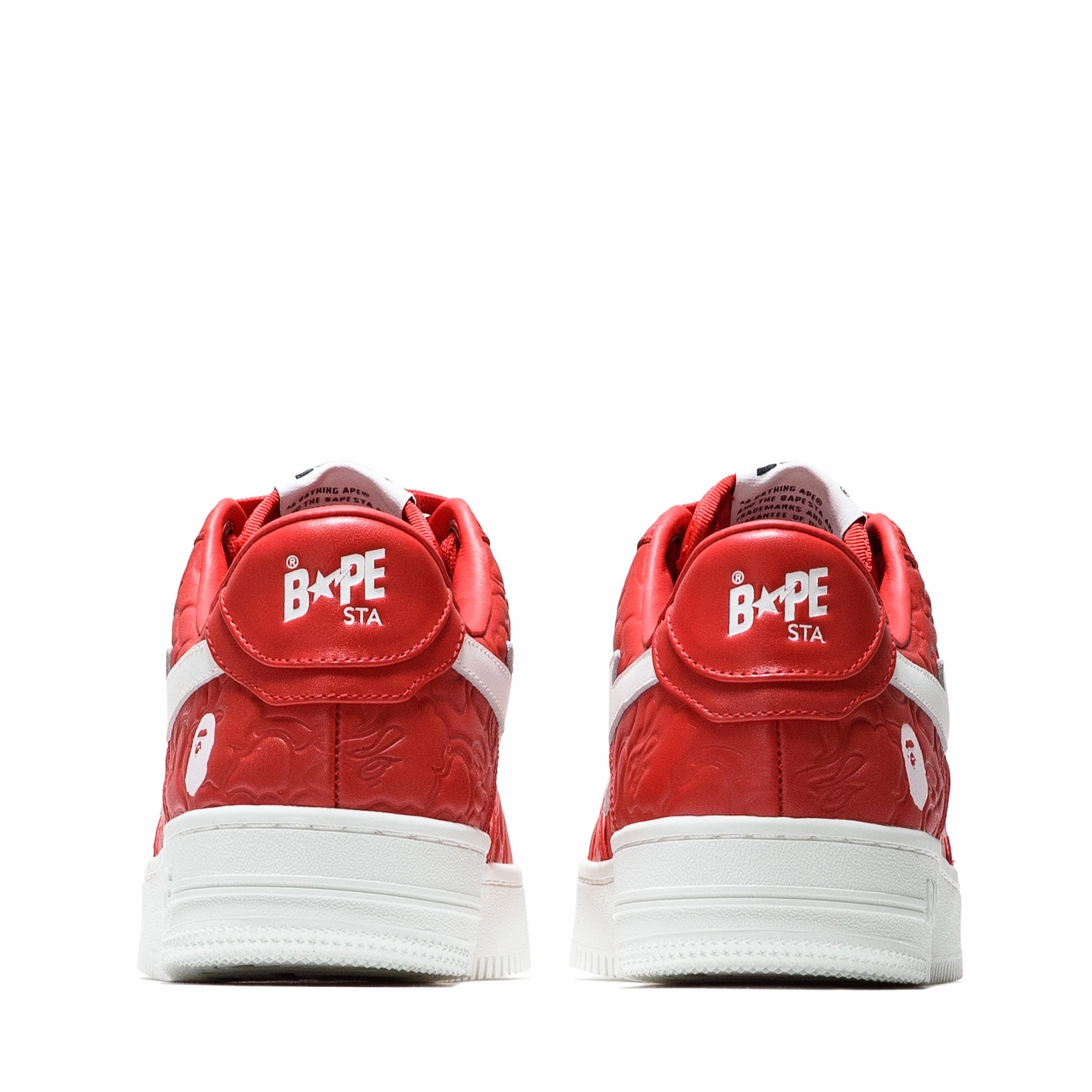 Sole True A Bathing Ape Bape Sta #3 M1 - Red