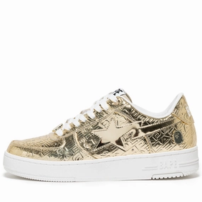 A Bathing Ape Bape Sta #5 - Gold Fast Guard Quick Motion