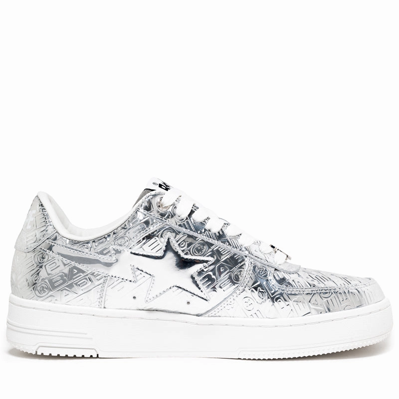 Elegant Flat Supportive Padding A Bathing Ape Bape Sta #5 - Silver
