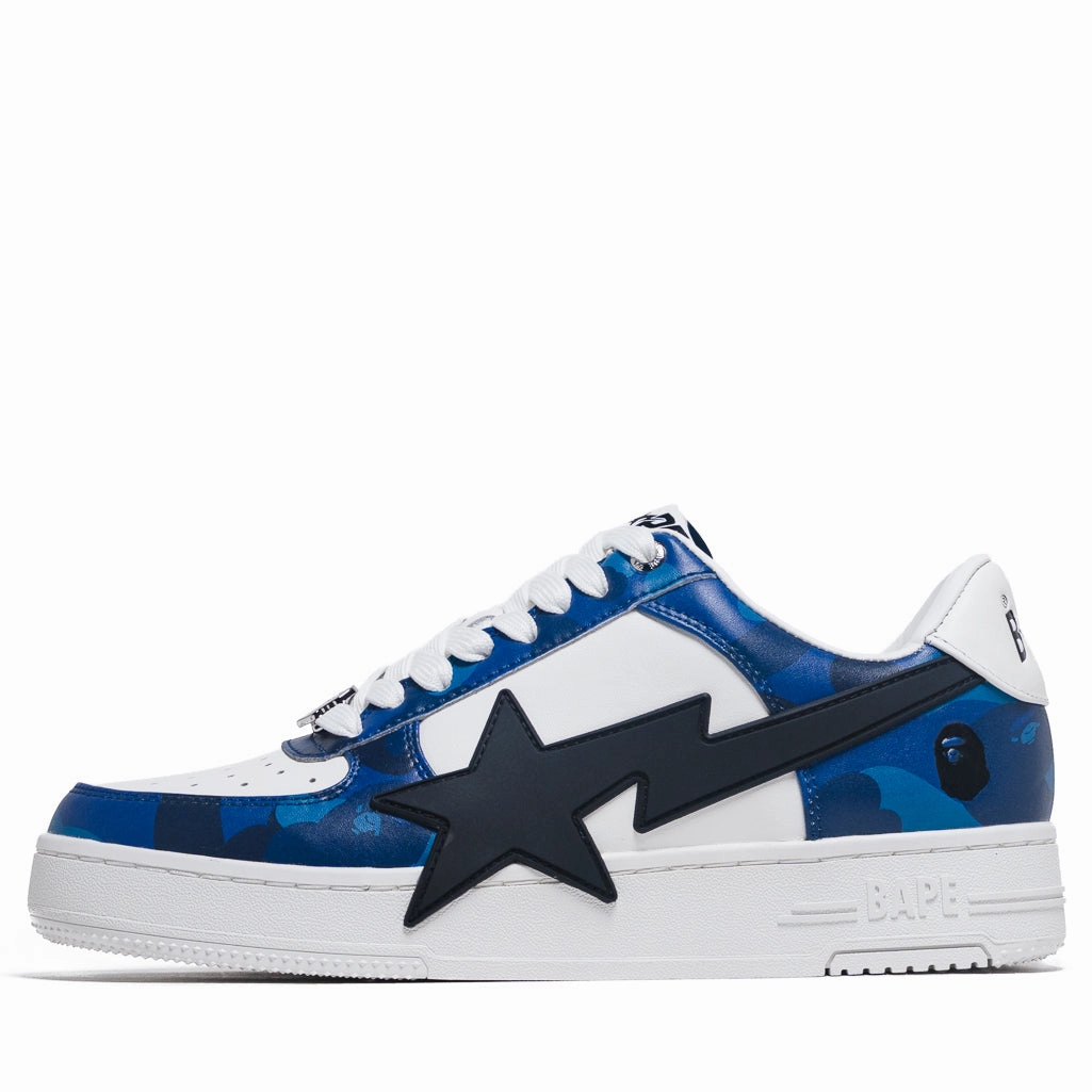 A Bathing Ape Bape Sta OS #1 M1 - Blue Soft Walking Shoes