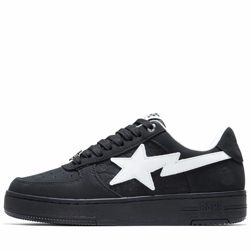 A Bathing Ape Bape Sta OS #3 M2 - Black Beach Lane Heel Hug