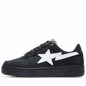 A Bathing Ape Bape Sta OS #3 M2 - Black Beach Lane Heel Hug