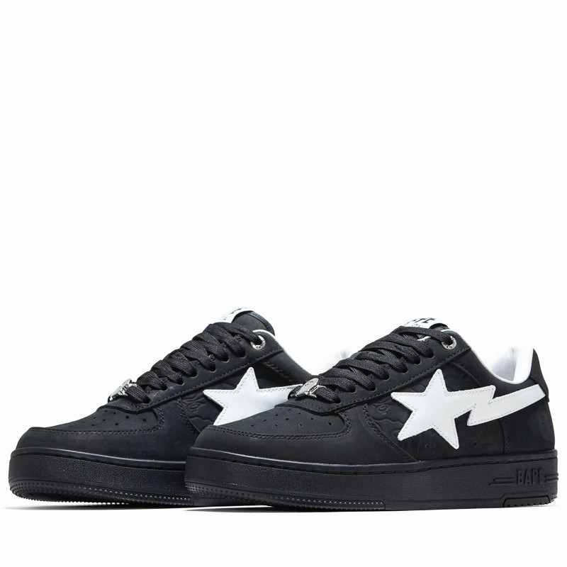 A Bathing Ape Bape Sta OS #3 M2 - Black Flexible Movement Sleek Silhouette
