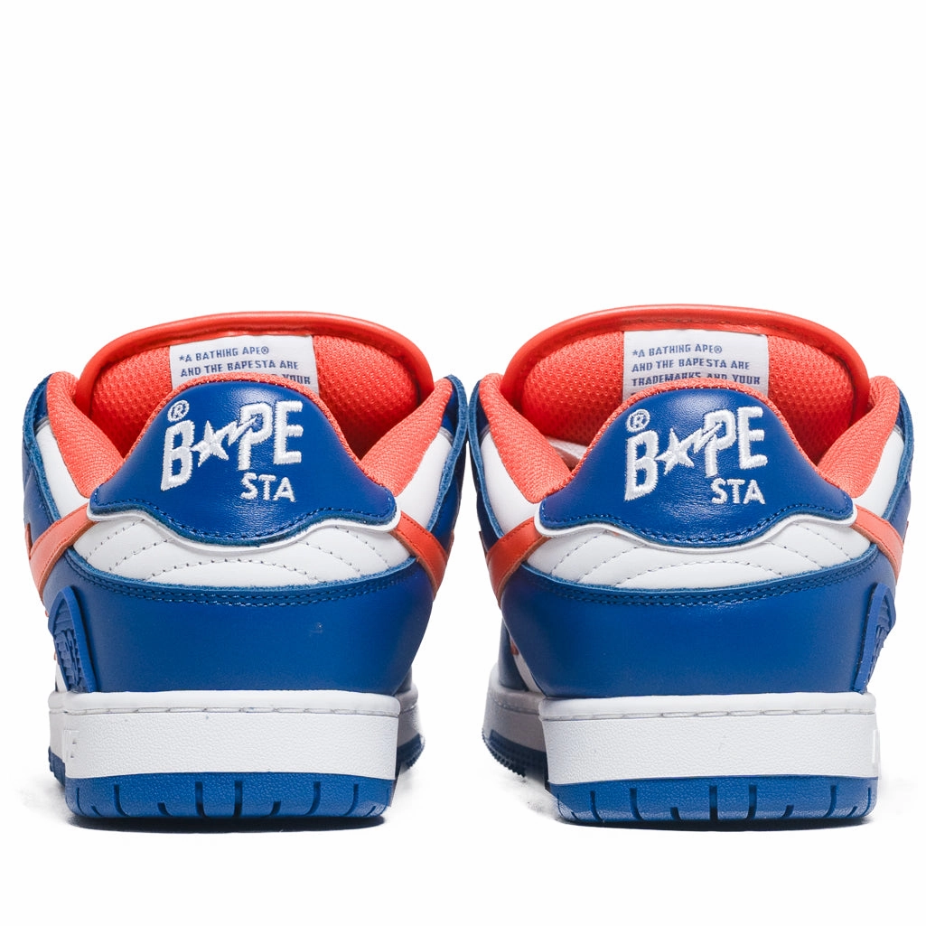 A Bathing Ape New Bape Sk8 Sta #1 M2 - Blue/Orange Hold Clear