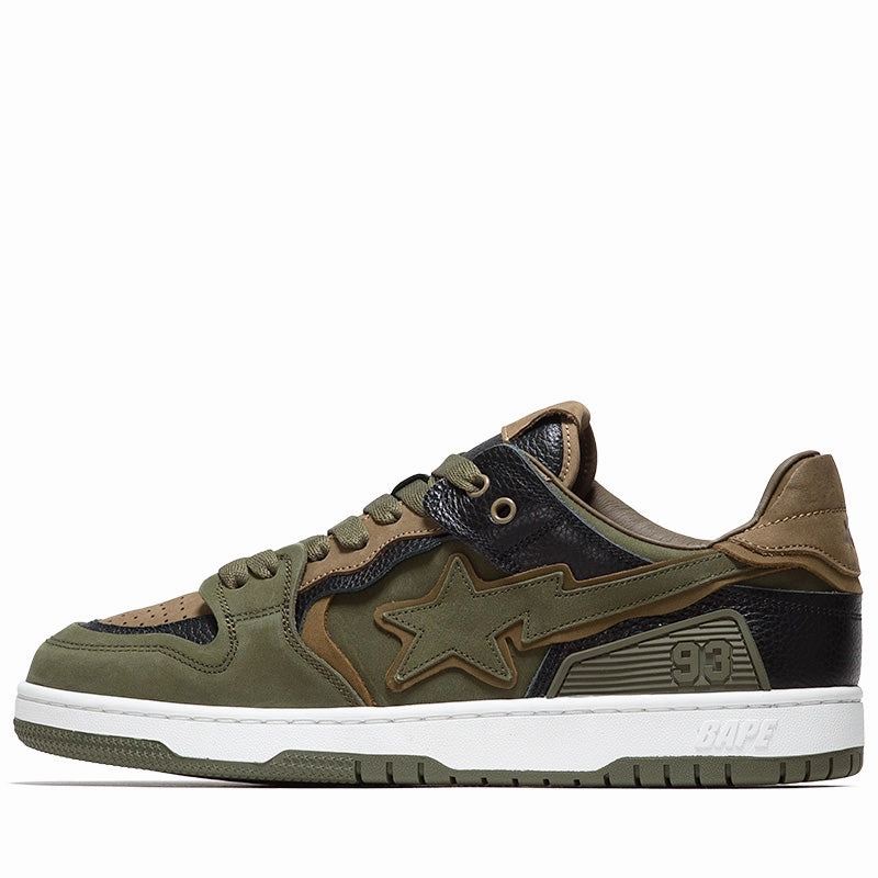Air Lane A Bathing Ape Sk8 Sta #6 M1 - Olive Drab