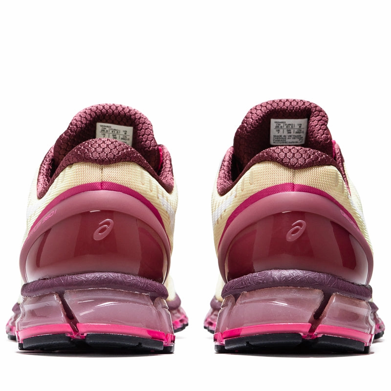 Above The Clouds x Asics Gel-Quantum 360 I - Soft Yellow/Brisket Red Indoor