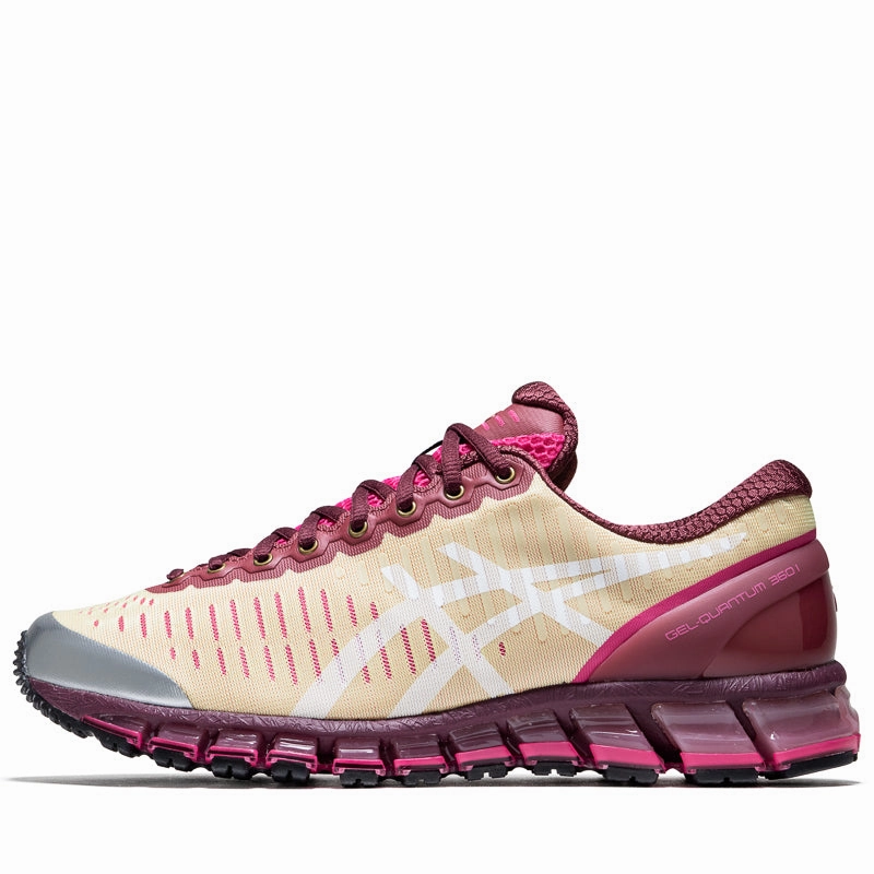 Practical Step Autumn Fashion Above The Clouds x Asics Gel-Quantum 360 I - Soft Yellow/Brisket Red