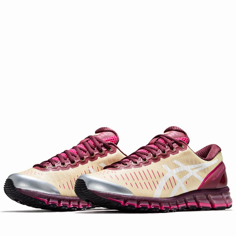 Above The Clouds x Asics Gel-Quantum 360 I - Soft Yellow/Brisket Red All-day Slip-ons Outdoor Sport