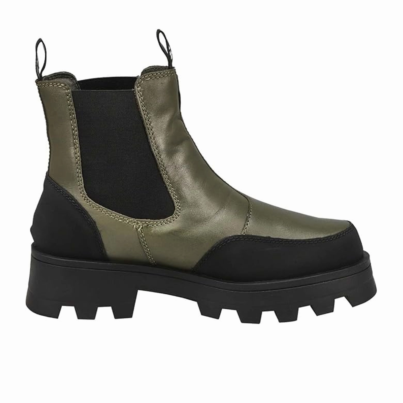 Smart Padding Low Profile Cougar Shani Waterproof Chelsea Boot (Women) - Olive