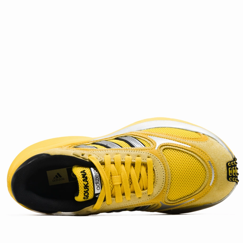 Way Smooth True Step Adidas Adizero Goukana - Yellow/Light Yellow