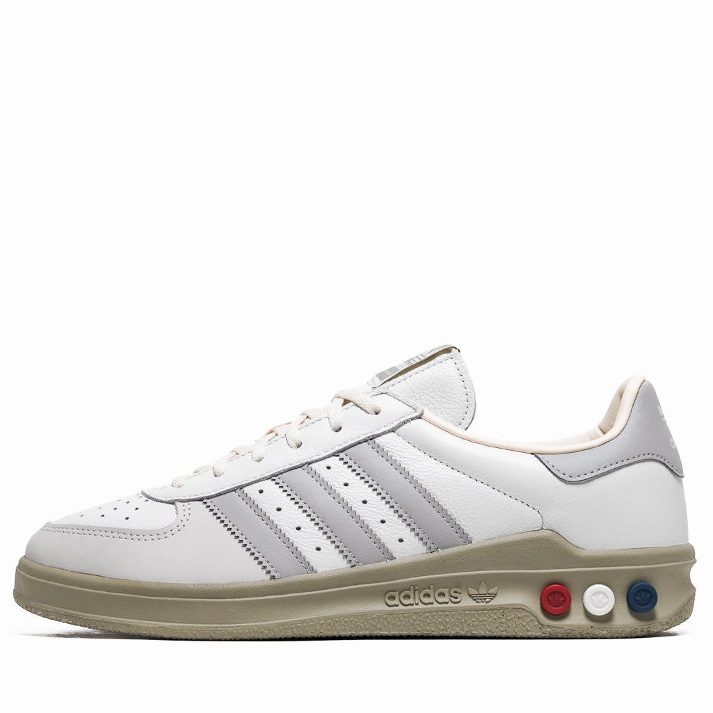 Bright Step Comfortable Wear Adidas GS II SPZL - Crystal White/Stone