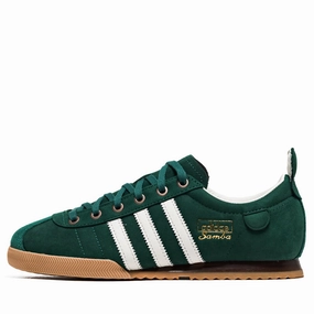 Vegetable-Tanned Adidas Samba 62 -  Collegiate Green/Off White