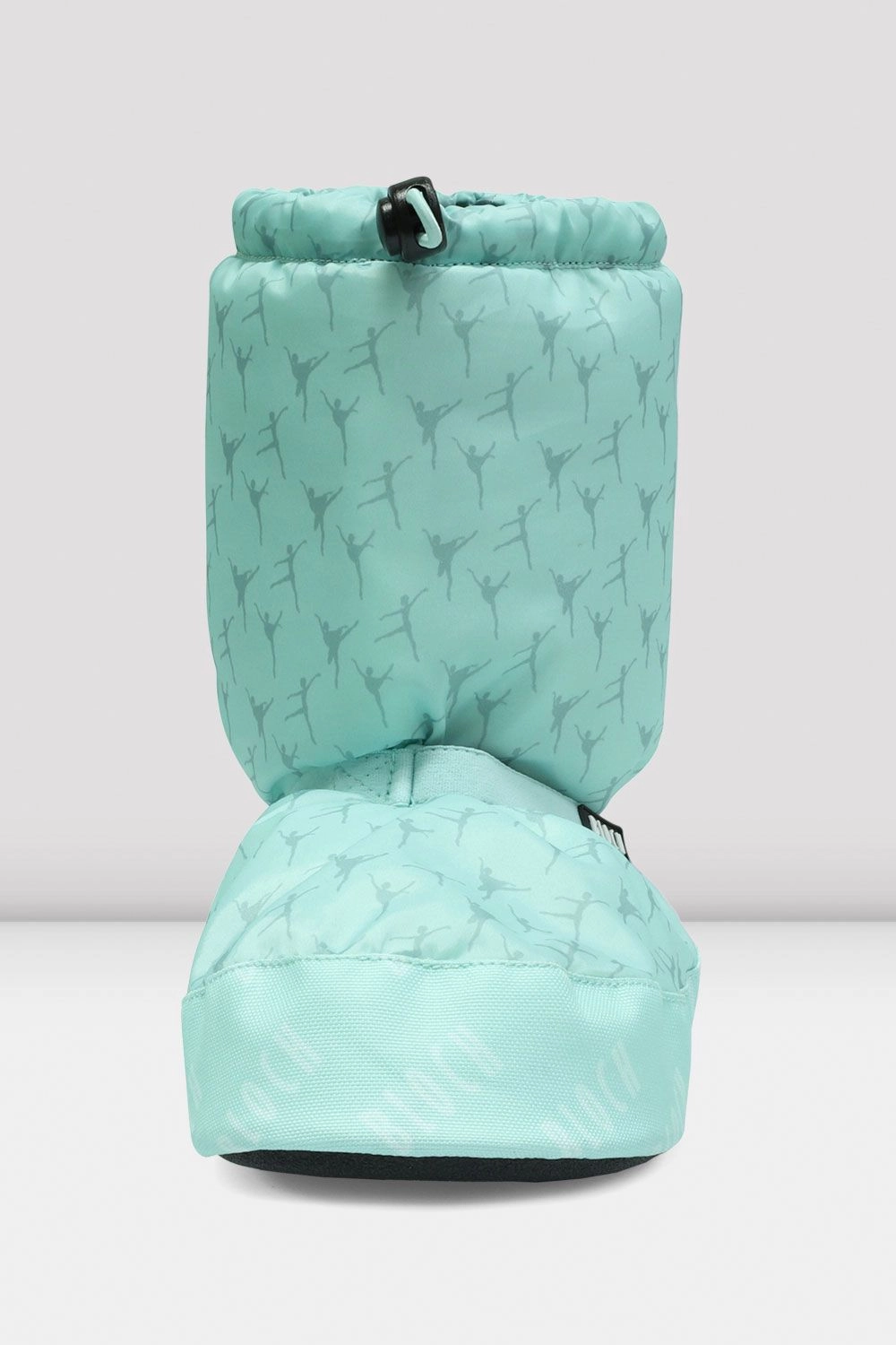 Speed Fit Anatomical Toe Box Adult Ballerina Print Warm Up Booties