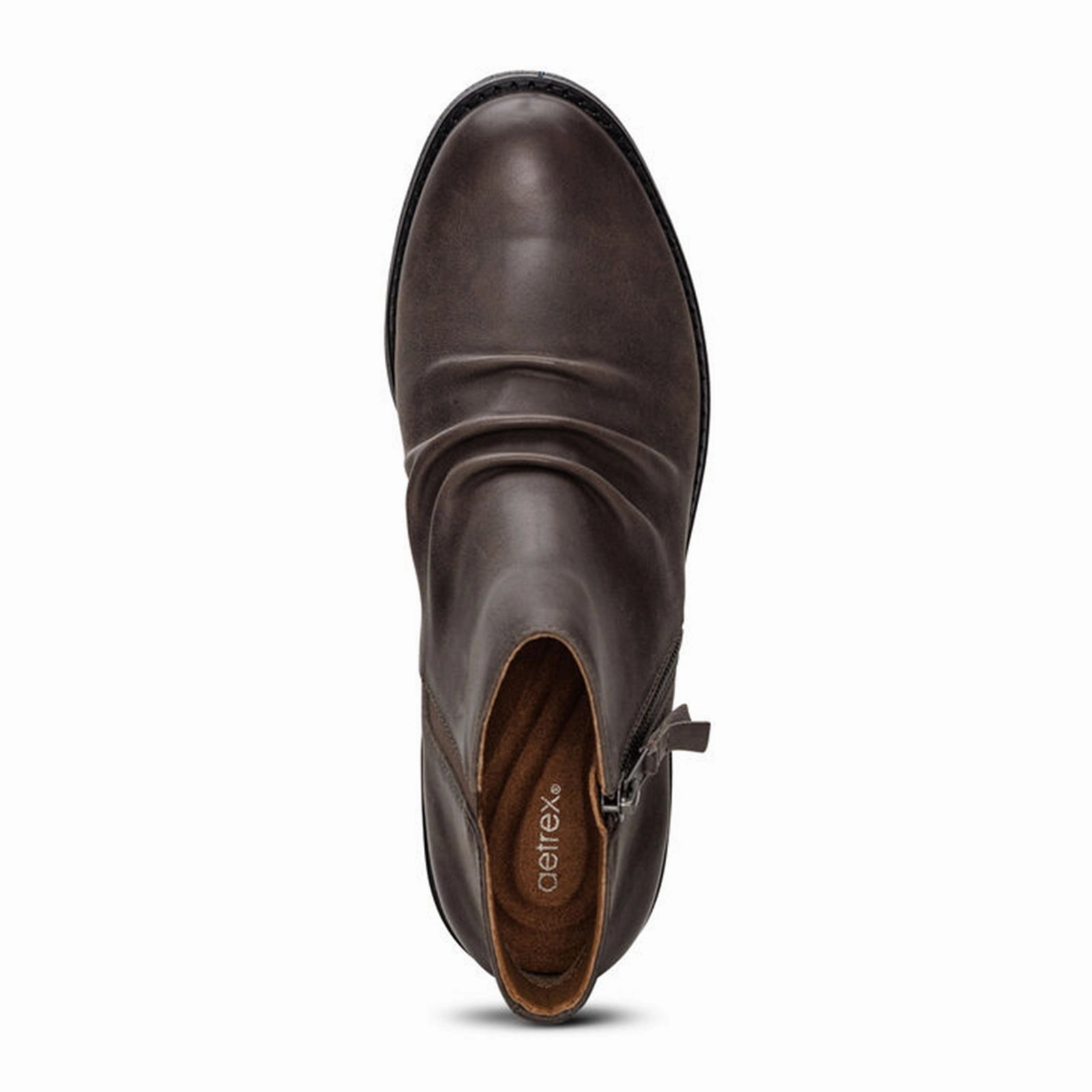 elegant design Bright Step Aetrex Mila Ankle Boot (Women) - Charcoal Grey