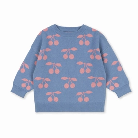 Lightweight kids' outfits Konges Sloejd Kids Lapis Sweater - Purple Impression