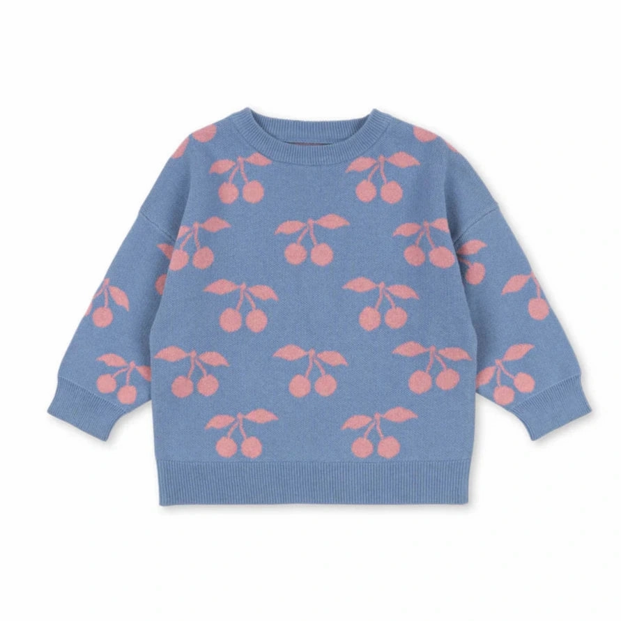Lightweight kids' outfits Konges Sloejd Kids Lapis Sweater - Purple Impression