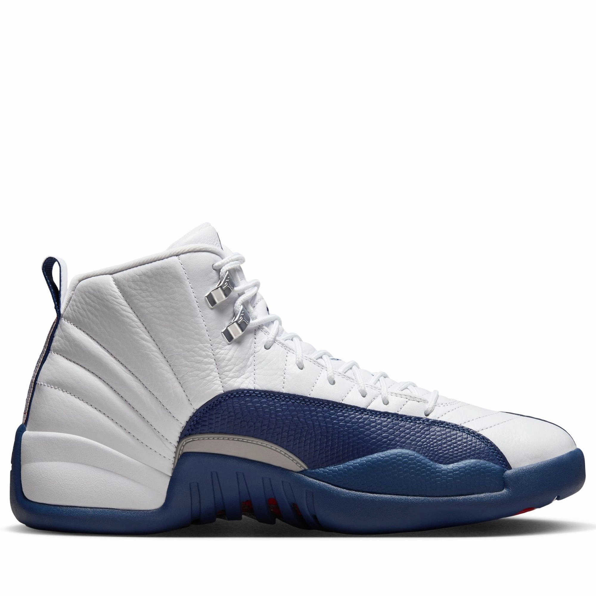 Air Jordan 12 Retro - White/French Blue Quilted Lining