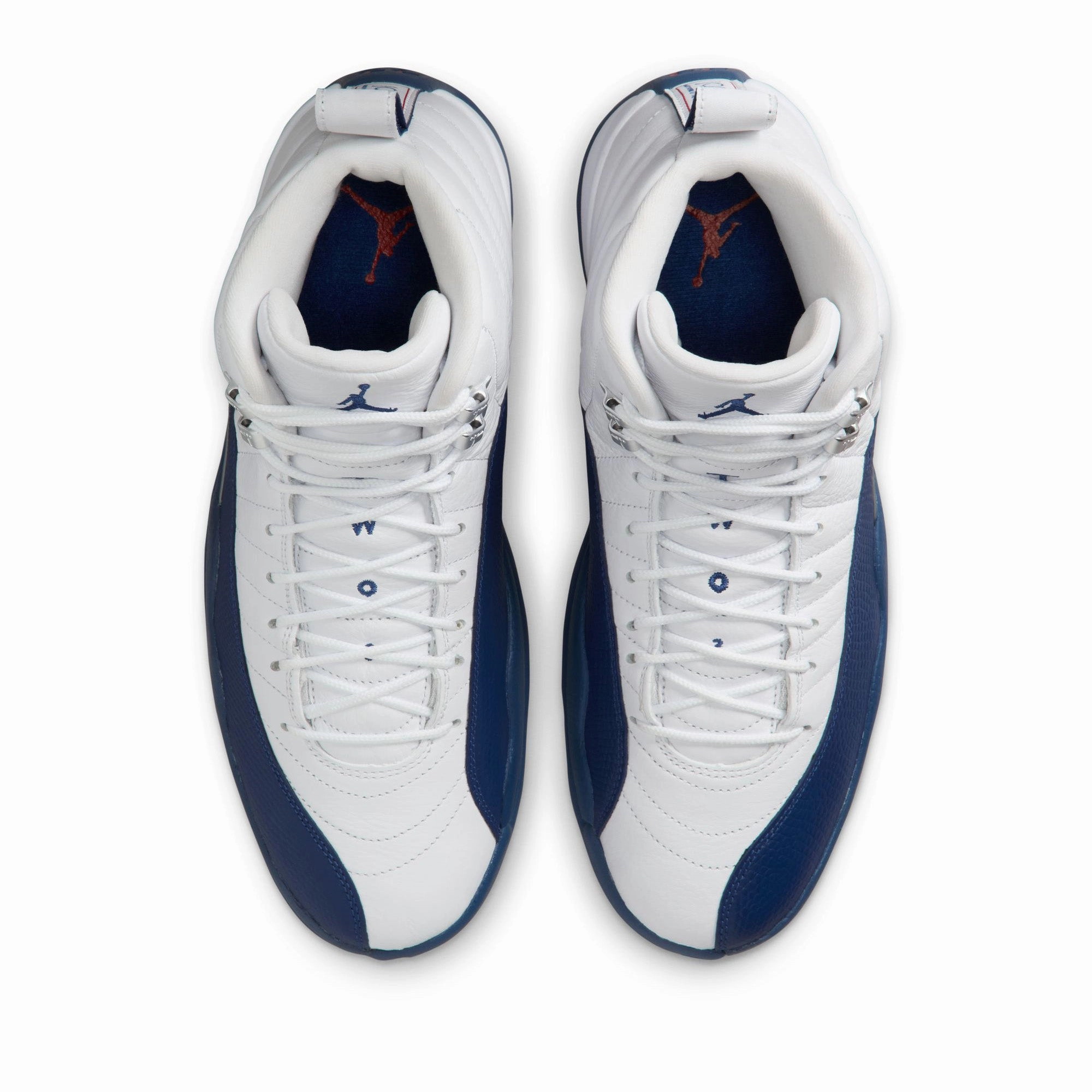 Air Jordan 12 Retro - White/French Blue Chic Design Comfortable Soles