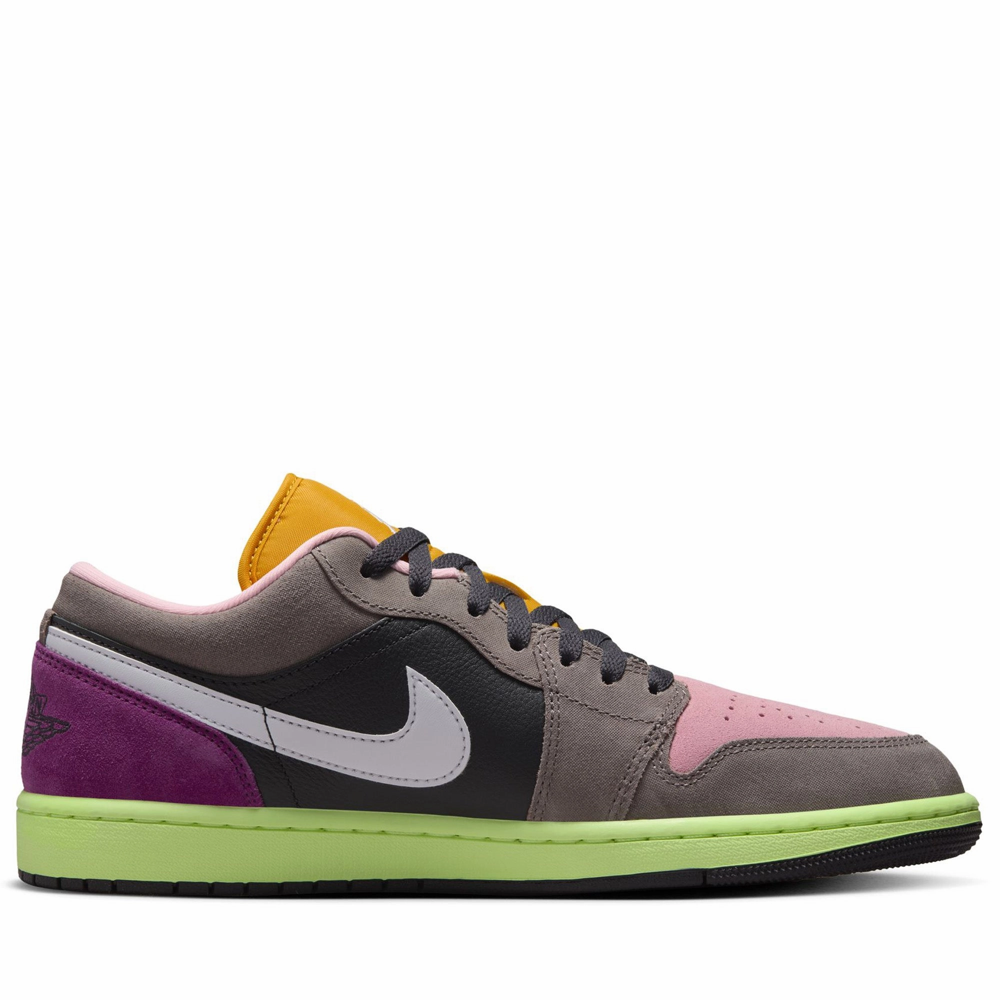 Ground Clear Air Jordan 1 Low SE - Oil Grey/White