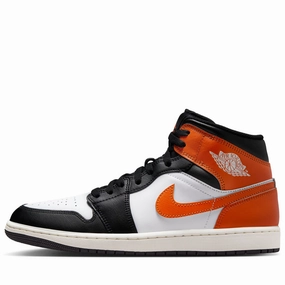 Practical Step Air Jordan 1 Mid - Starfish/Black