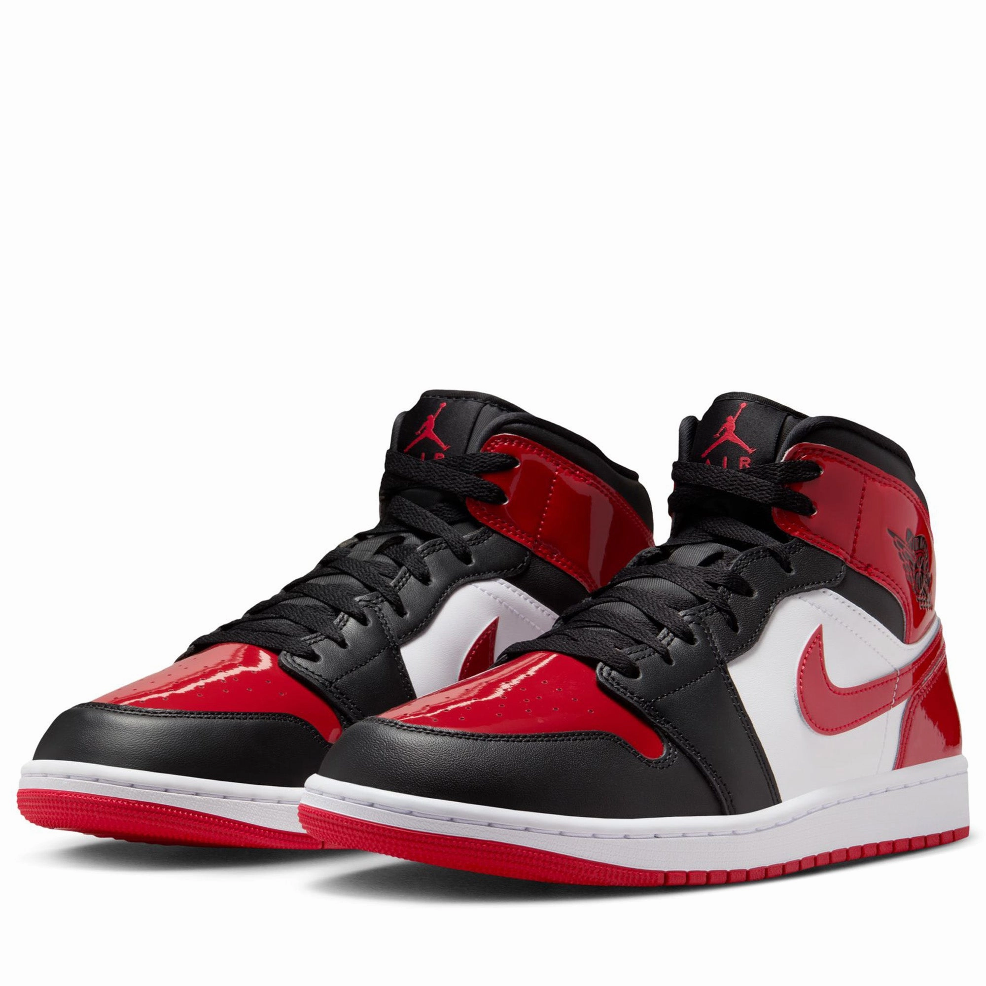 Clear Move Air Jordan 1 Mid SE - Black/Varsity Red