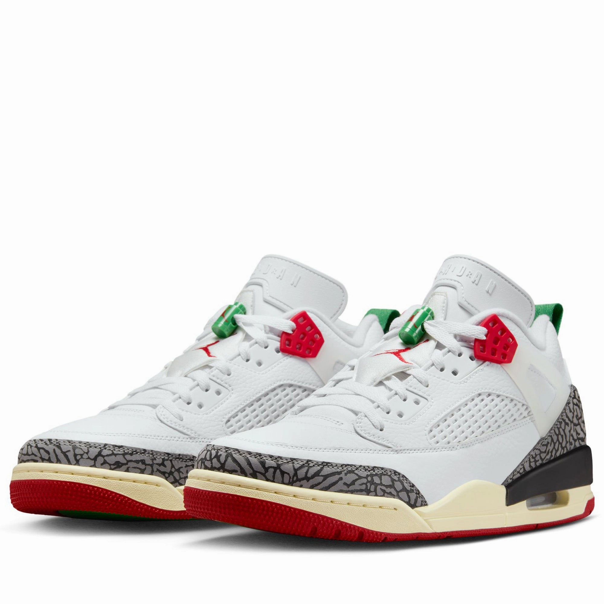 Air Jordan Spizike Low SE - White/Varsity Red Step Grip