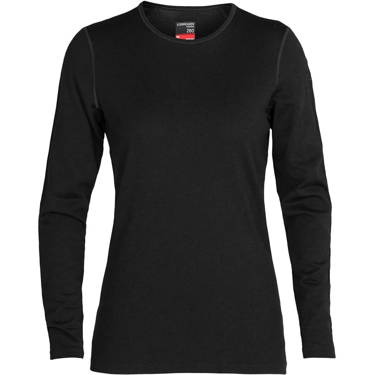 Women's Merino 260 Tech Long Sleeve Crewe Thermal Top Rolled Hem Detailing