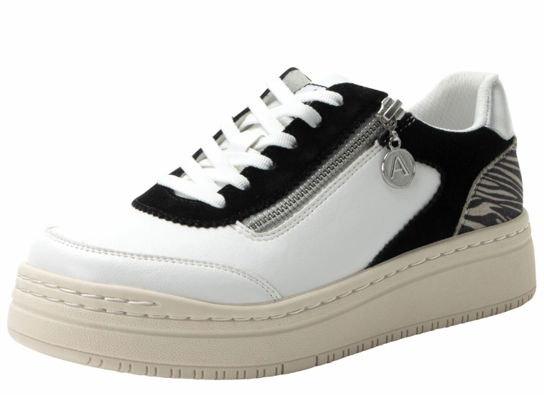 paisley - design shoes Alegria Averie White