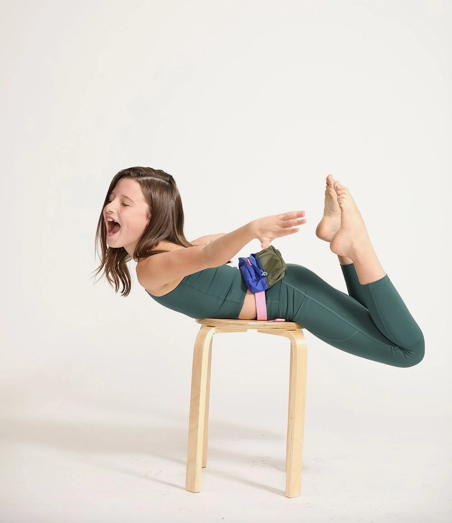 Active - wear All Day Leggings in Pine