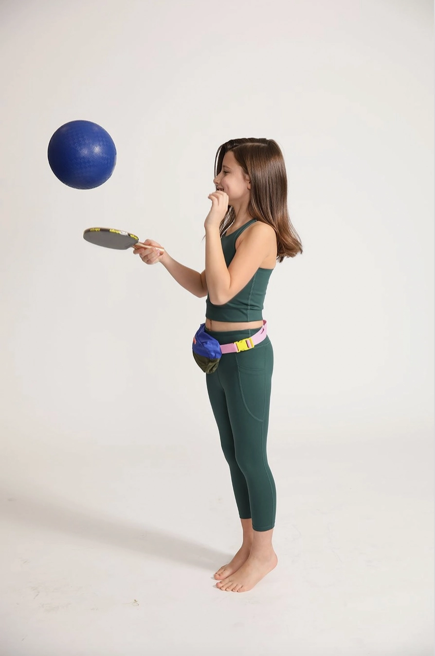 All Day Leggings in Pine Sweet Denim items for children