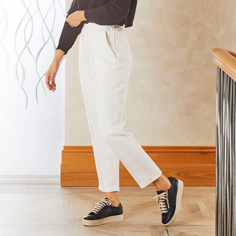 Orthotic Compatible Footbed Hampton: Black Leather