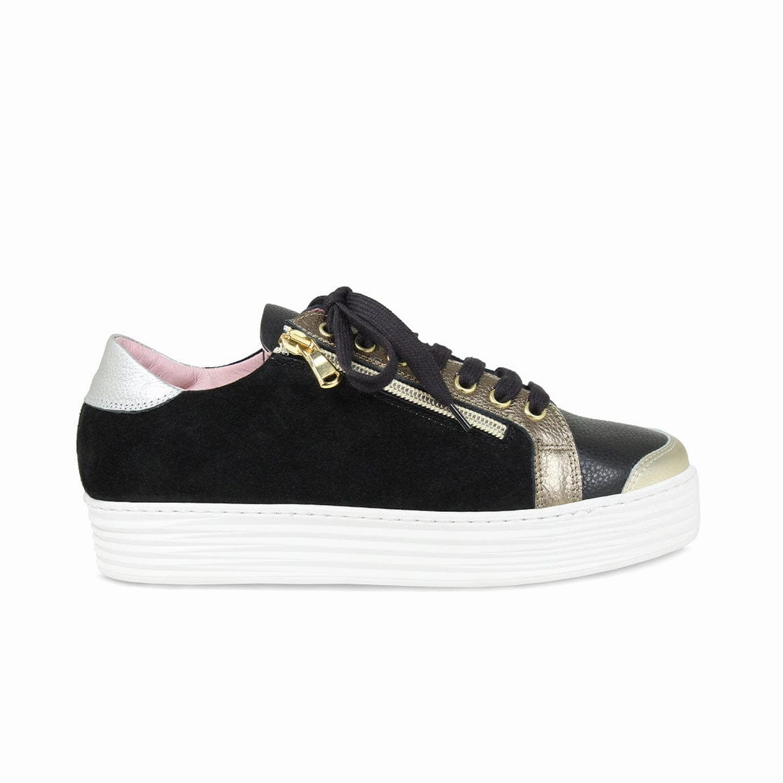 Anti Static Fabric TPU Reinforcement Hero: Black Leather & Metallic