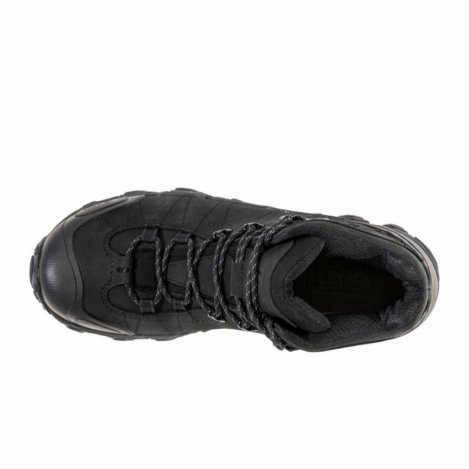 Oboz Bridger Mid B-DRY Hiking Boot (Men) - Black Sea Safe Lane Versatile Walking Shoes