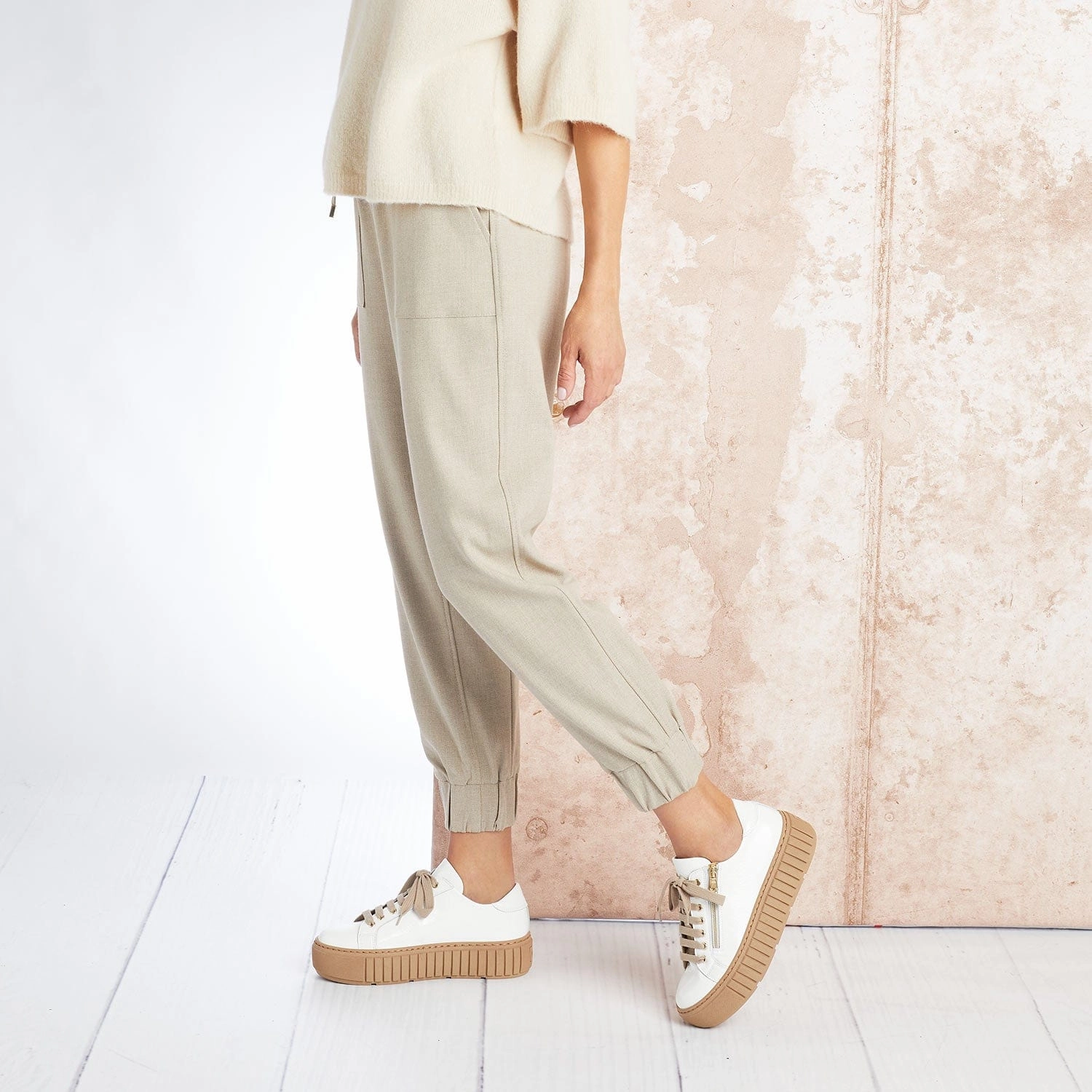 Track: White Patent Leather Anti   Blister Water resistant coating