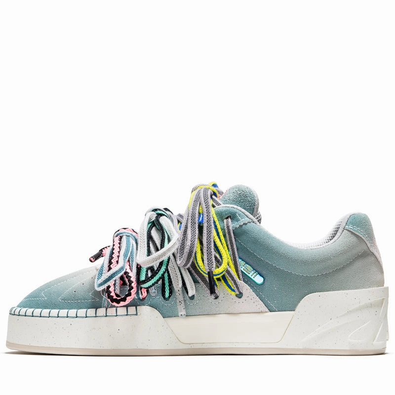 Anta Kai H??l?? Style 'Roots' - Green/Gray Quick Pace Street Firm