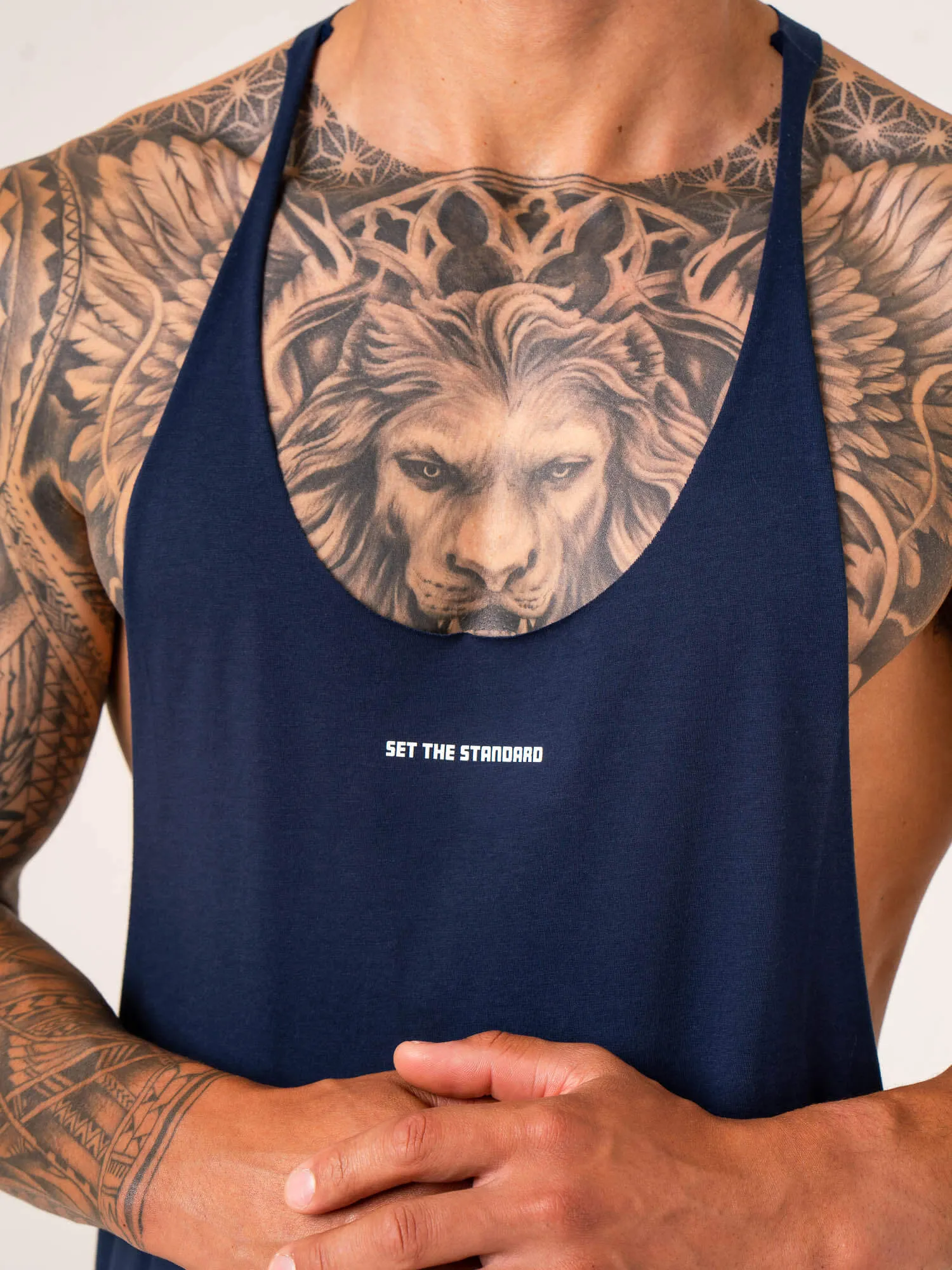 Emerge Arnie T-Back - Navy Sensor - Equipped Camouflage