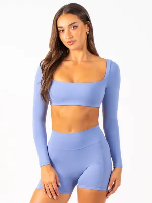 NKD Square Neck Top - Dreamy Blue Daily Wear