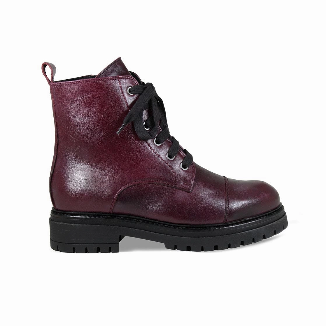 Tread: Plum Leather Soft Leather