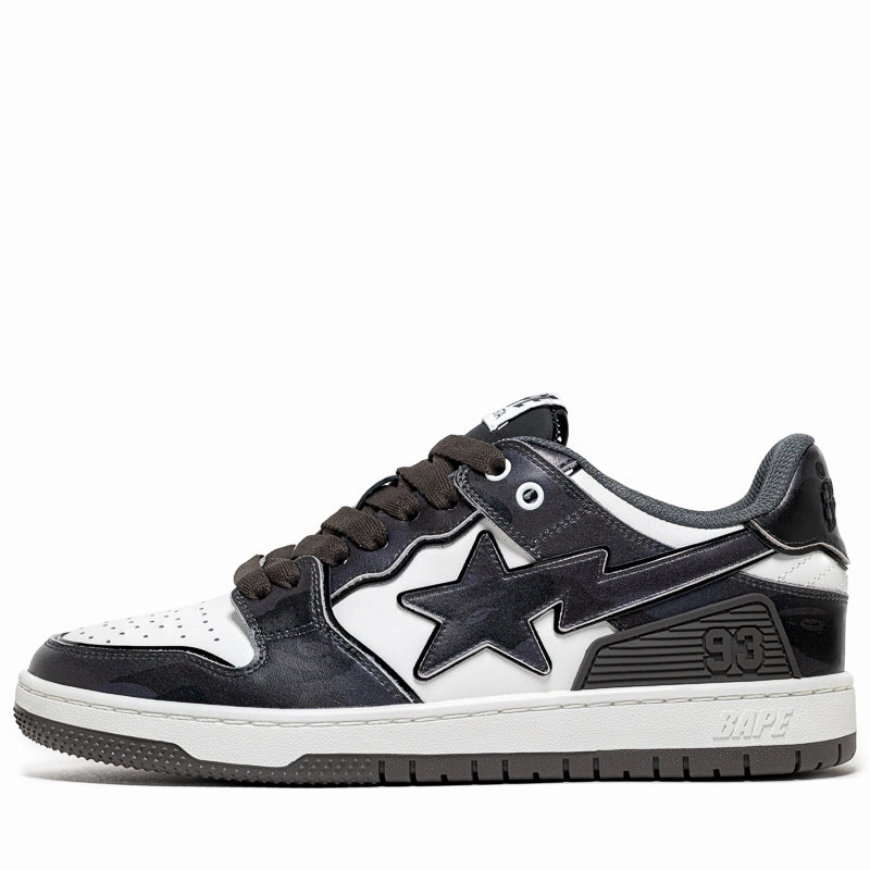 A Bathing Ape Sk8 Sta #1 - Black Even Step