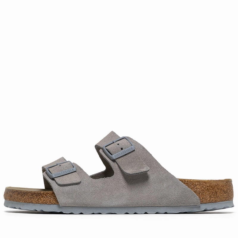 Birkenstock Arizona Soft Footbed Suede - Stone Coin Elegant Comfort Everyday Comfort Footwear