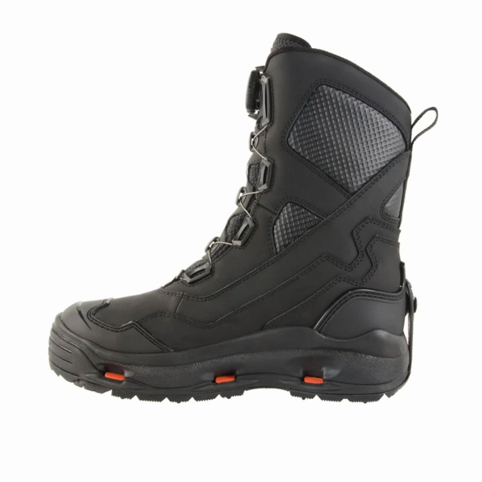 Korkers Polar Vortex 600G Insulated Waterproof Boot with SnowTrac Sole (Men) - Black Way Power