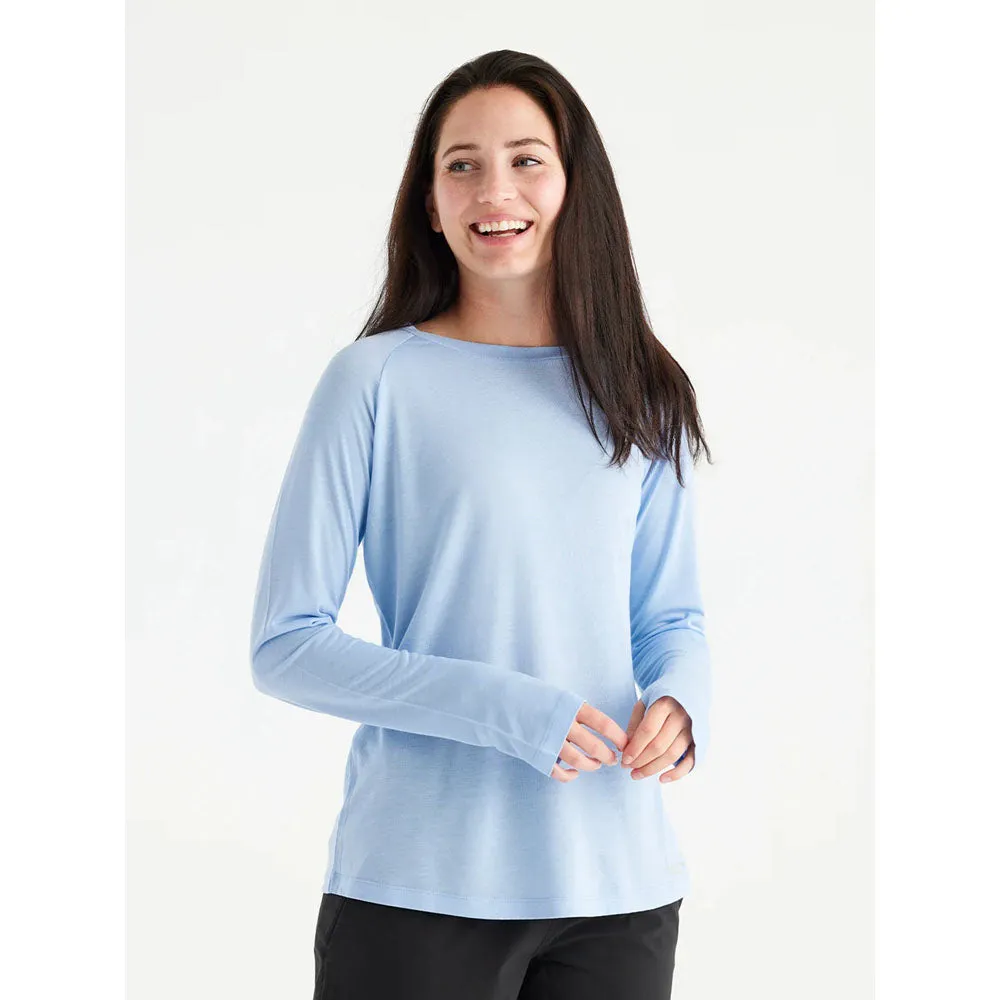 Women's Bamboo Lightweight Long Sleeve Sustainable Production Certified