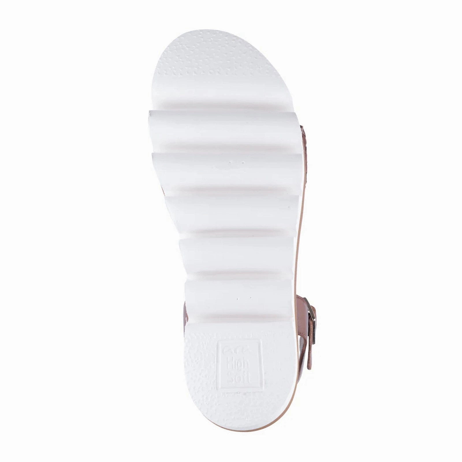 Resilient Ara Fresno Platform Sandal (Women) - Cognac Nappa Leather