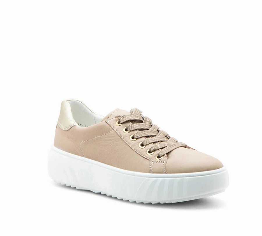 Ultra Cushioning Multi Density Layering ara Mikky Sand Platform Sneaker