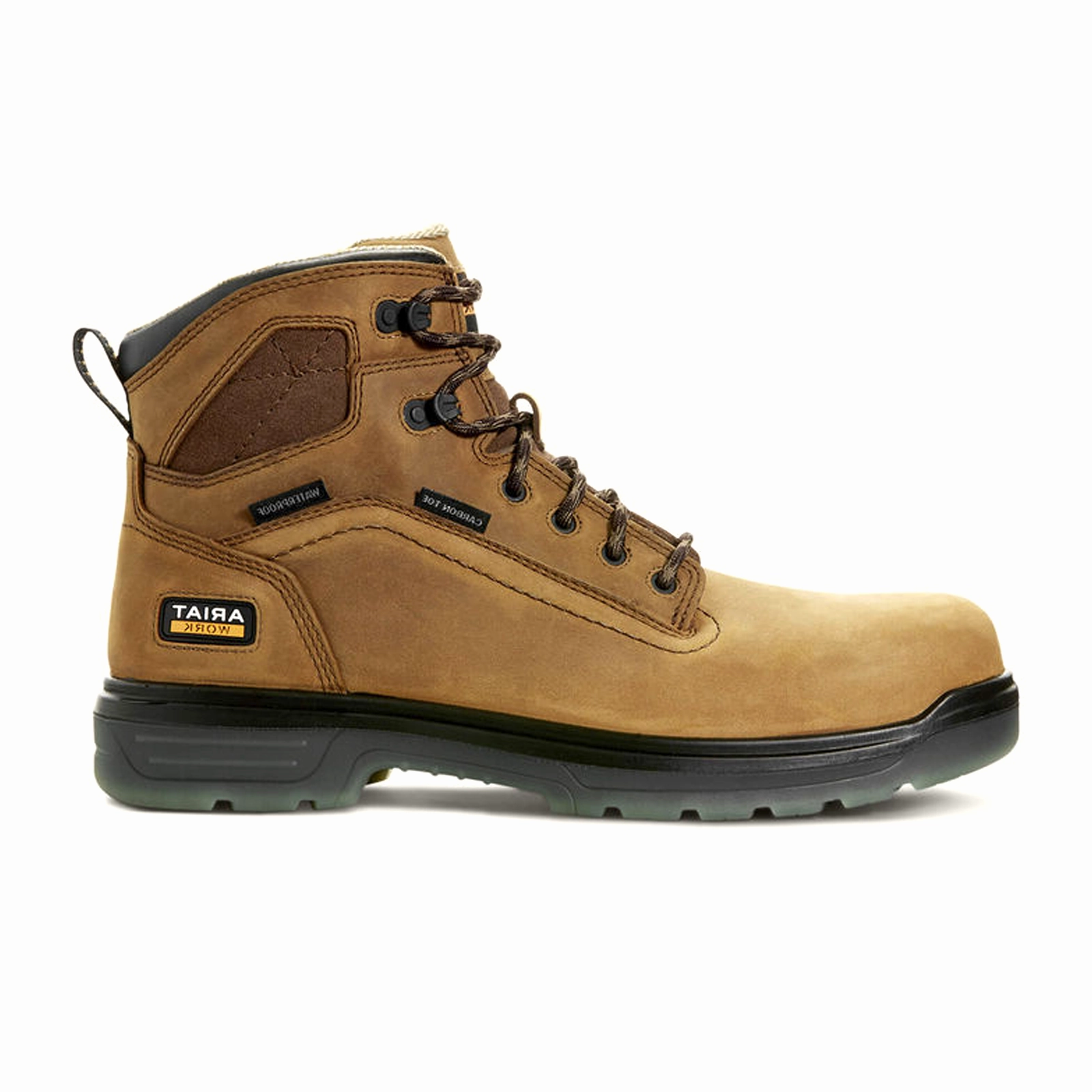 Work Ariat Turbo 6" Waterproof Carbon Toe Work Boot (Men) - Aged Bark