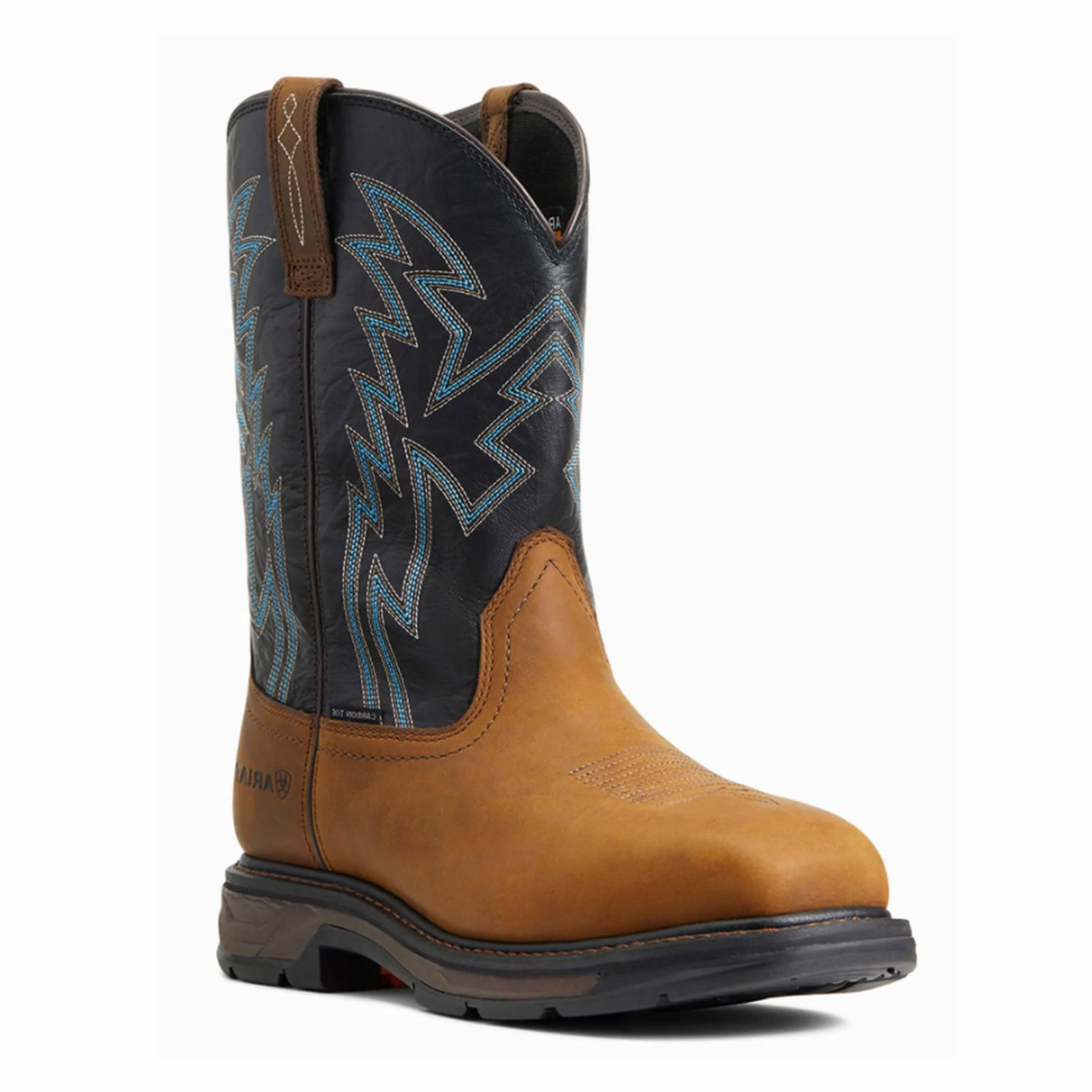 Natural motion old town Ariat Workhog XT BOA Carbon Toe Western Work Boot (Men) - Dark Earth/Black